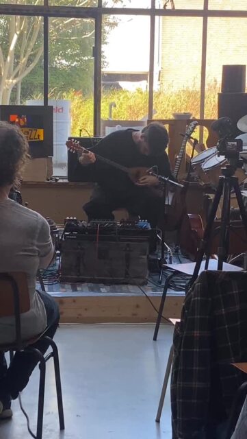 JazzBlazzt in t atelier. Wat n vette middag met Stan Maris en Nicolas van Belle